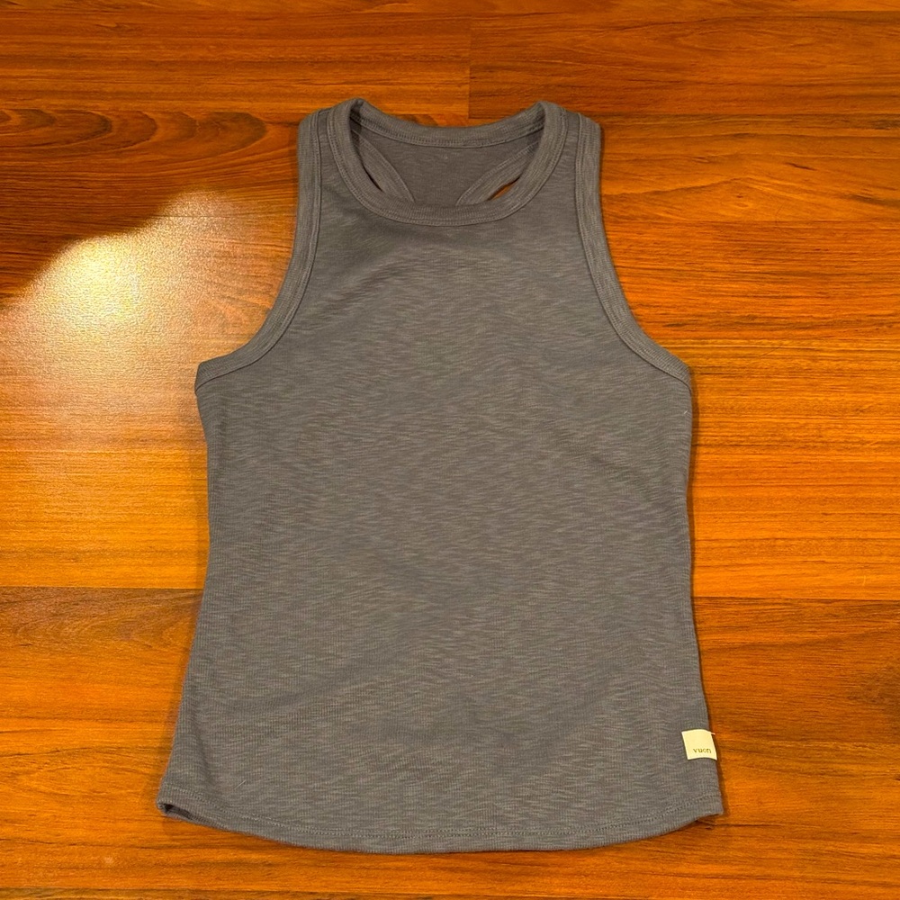 Vuori Blue-Gray Tank Top